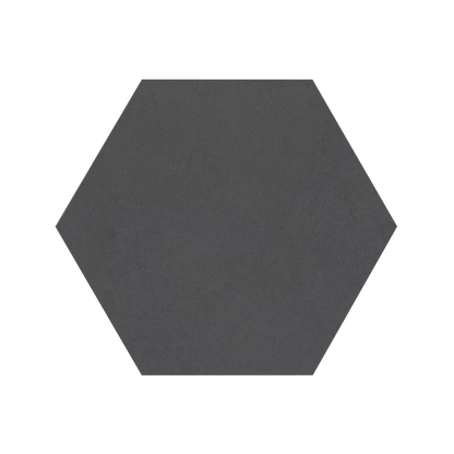 Shapes 10x10" - 8mm Hexagon Porcelain Tile