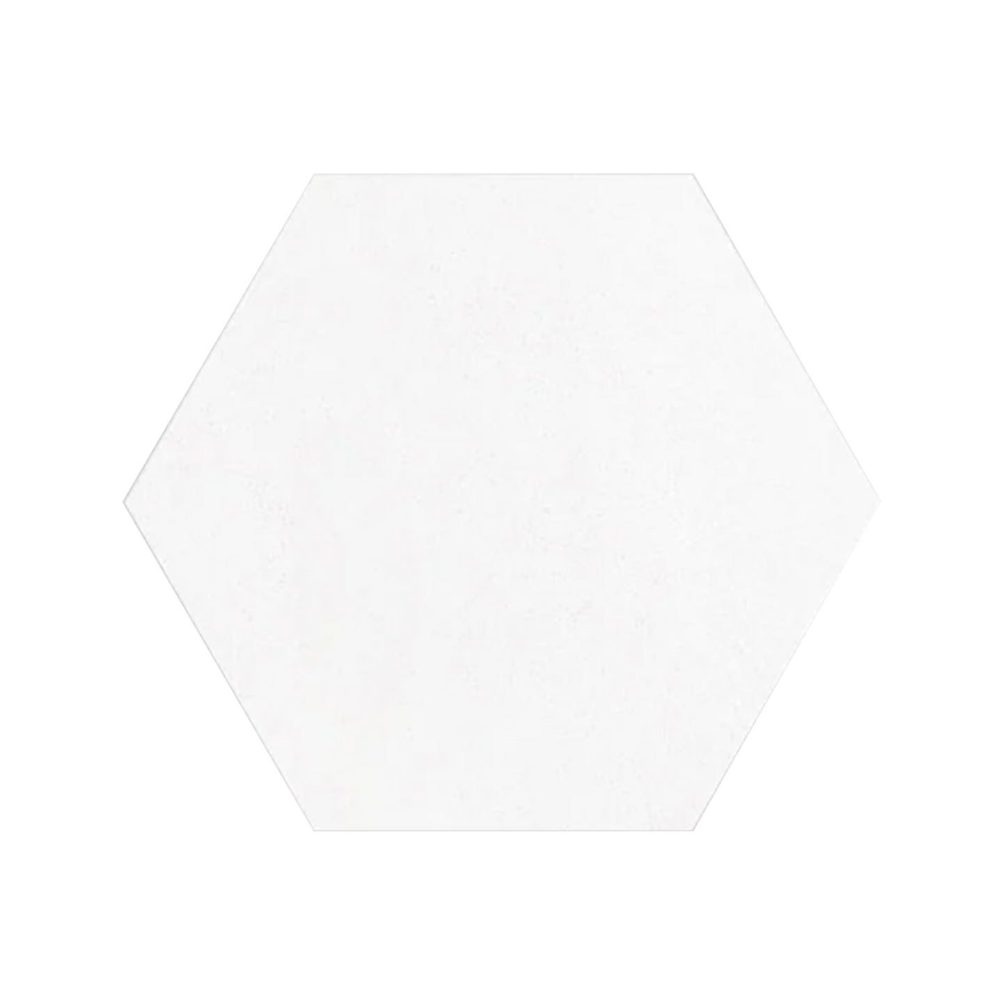 Shapes 10x10" - 8mm Hexagon Porcelain Tile