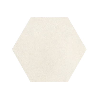 Shapes 10x10" - 8mm Hexagon Porcelain Tile