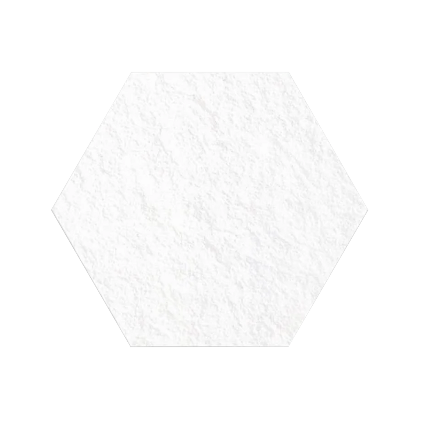 Shapes 10x10" - 8mm Hexagon Porcelain Tile