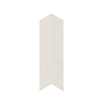 Shapes 4x24" - 8mm Matte Porcelain Chevron A+B Tile
