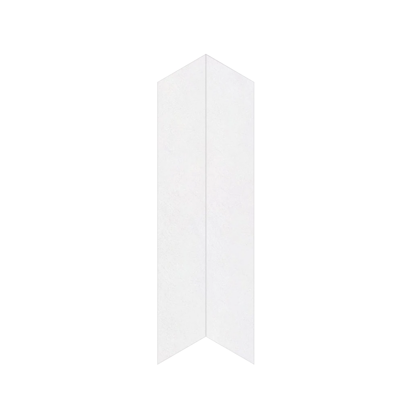 Shapes 4x24" - 8mm Matte Porcelain Chevron A+B Tile