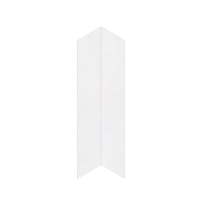 Shapes 4x24" - 8mm Matte Porcelain Chevron A+B Tile