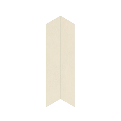 Shapes 4x24" - 8mm Matte Porcelain Chevron A+B Tile