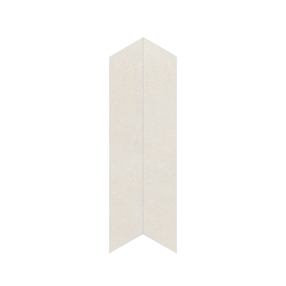 Shapes 4x24" - 8mm Matte Porcelain Chevron A+B Tile