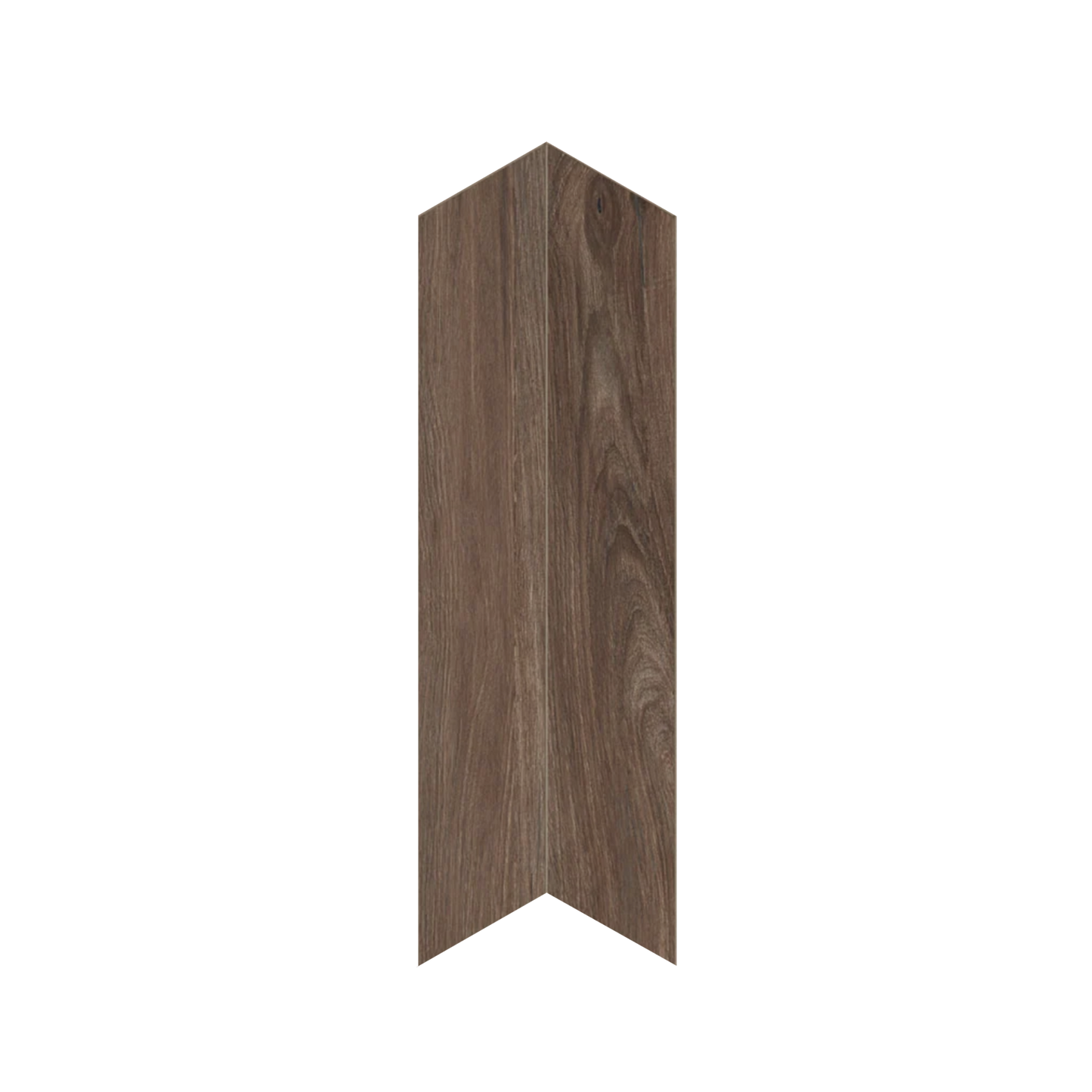 Shapes 4x24" - 8mm Matte Porcelain Chevron A+B Tile