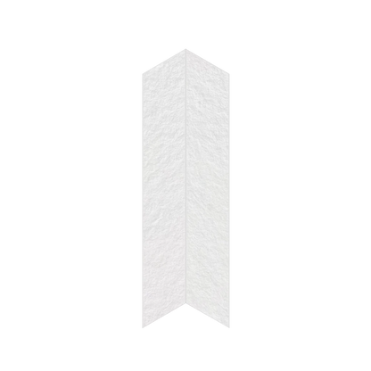 Shapes 4x24" - 8mm Matte Porcelain Chevron A+B Tile