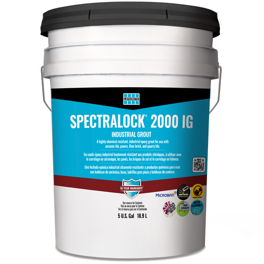 Laticrete Spectralock 2000 IG - Chemically Resistant Industrial Grout (5 Gal)