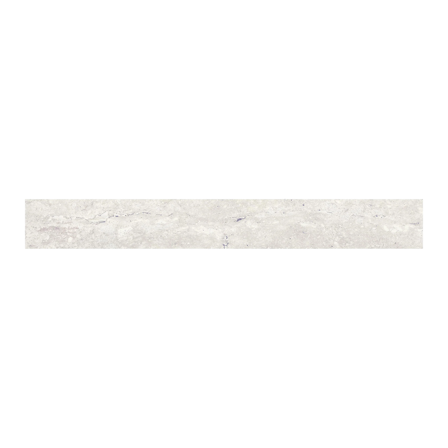 Travertine 3x24" - 8mm Matte & Polished Porcelain Bullnose Tile