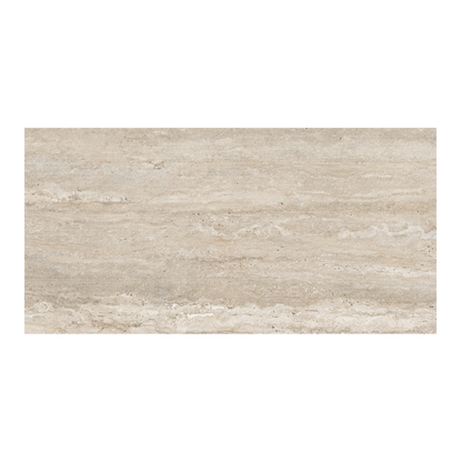 Travertine 24x48" - 8mm Porcelain Floor & Wall Tile in 3 Finishes