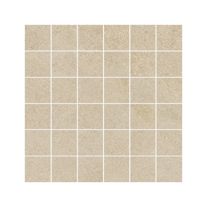 Tycoon 12x12" - 8mm Matte Porcelain 2" Square Mesh Mosaic Tile