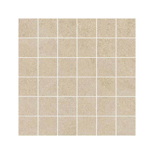 Tycoon 12x12" - 8mm Matte Porcelain 2" Square Mesh Mosaic Tile
