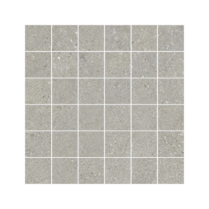 Tycoon 12x12" - 8mm Matte Porcelain 2" Square Mesh Mosaic Tile