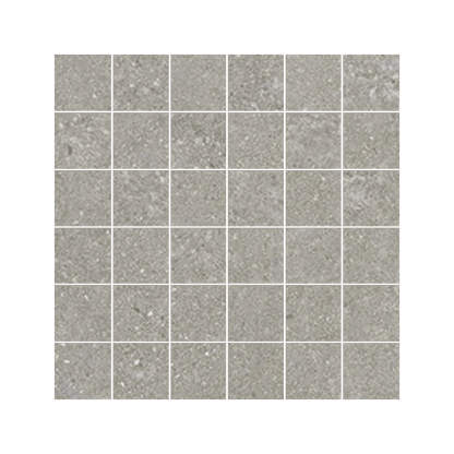Tycoon 12x12" - 8mm Matte Porcelain 2" Square Mesh Mosaic Tile