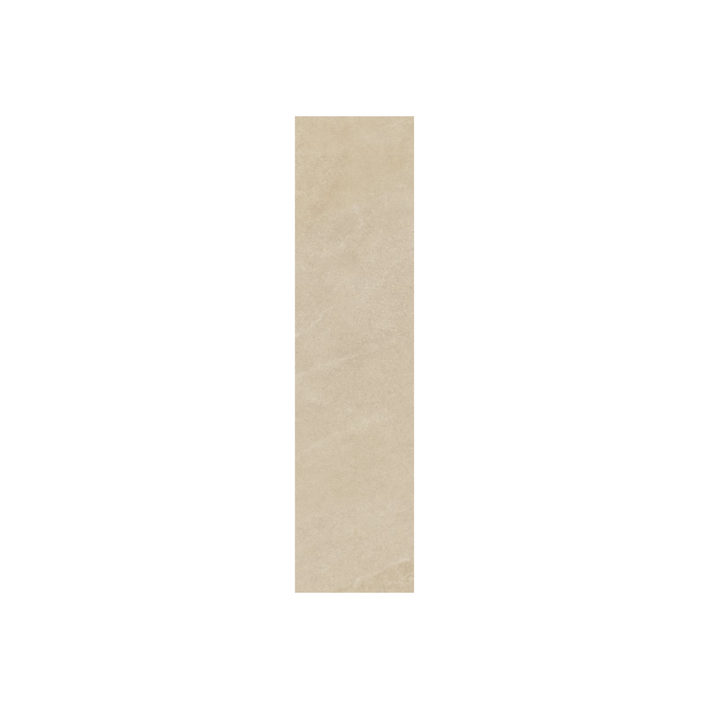 Tycoon 3x12" - 8mm Matte Porcelain Bullnose Tile in Stone-Look