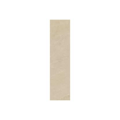 Tycoon 3x12" - 8mm Matte Porcelain Bullnose Tile in Stone-Look