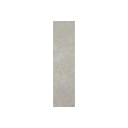 Tycoon 3x12" - 8mm Matte Porcelain Bullnose Tile in Stone-Look
