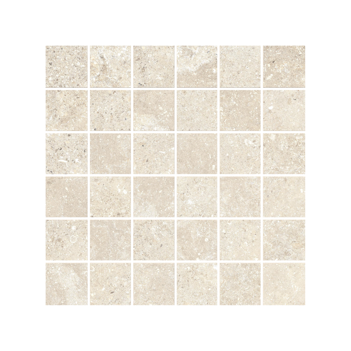 Untamed 12x12" - 8mm 2x2 Matte Porcelain Mesh Mosaic Tile