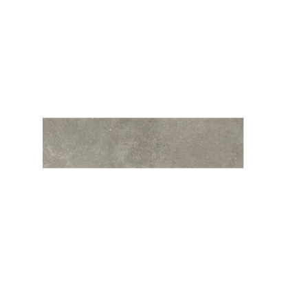 Untamed 3x12" - 8mm Matte Porcelain Bullnose Tile in Stone-Look