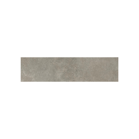 Untamed 3x12" - 8mm Matte Porcelain Bullnose Tile in Stone-Look