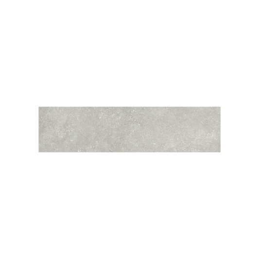 Untamed 3x12" - 8mm Matte Porcelain Bullnose Tile in Stone-Look