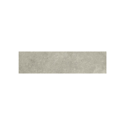 Untamed 3x12" - 8mm Matte Porcelain Bullnose Tile in Stone-Look