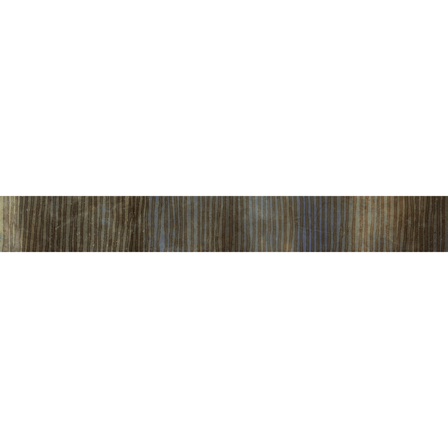 Untamed 3x24" - 8mm Matte Deco Porcelain Tile w/ Roam Design
