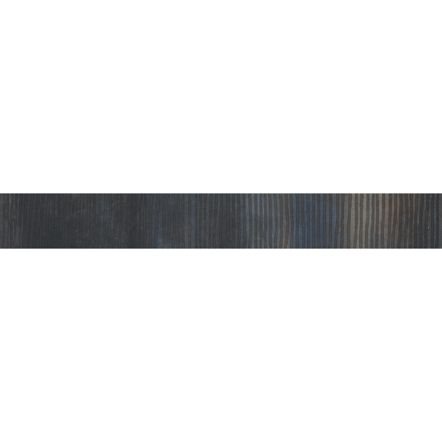 Untamed 3x24" - 8mm Matte Deco Porcelain Tile w/ Roam Design