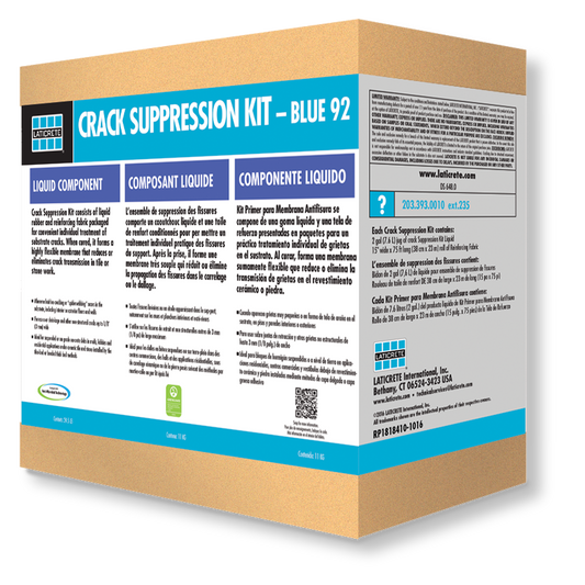Laticrete - Blue 92 Crack Suppression Kit & Anti-Fracture System