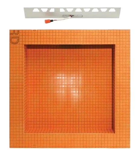 Schluter KERDI-BOARD-SNLT Niches w/ Liprotec LED Lighting