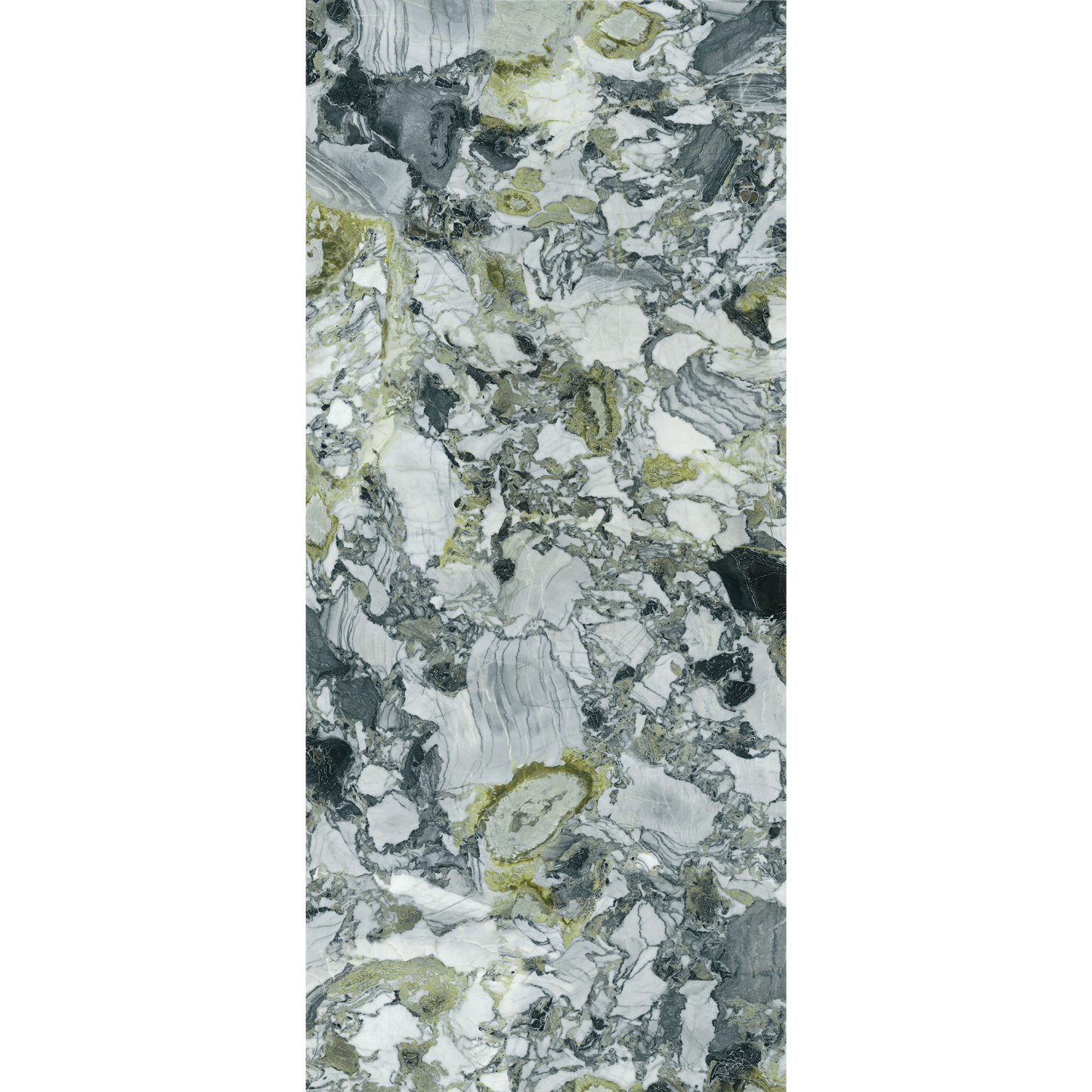 Infinito 2.0 - White Beauty 6mm Polished Porcelain Slab (48x110")