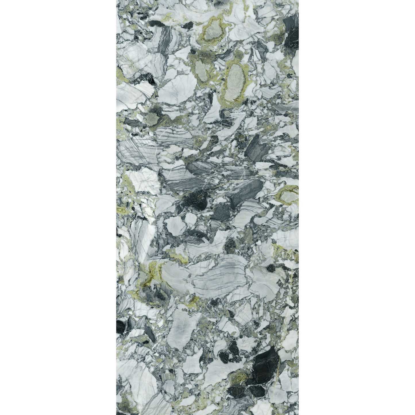 Infinito 2.0 - White Beauty 6mm Polished Porcelain Slab (48x110")