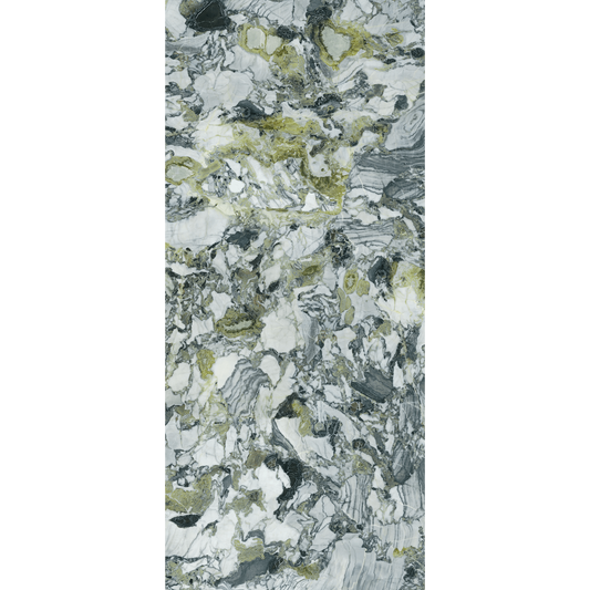 Infinito 2.0 - White Beauty 6mm Polished Porcelain Slab (48x110")