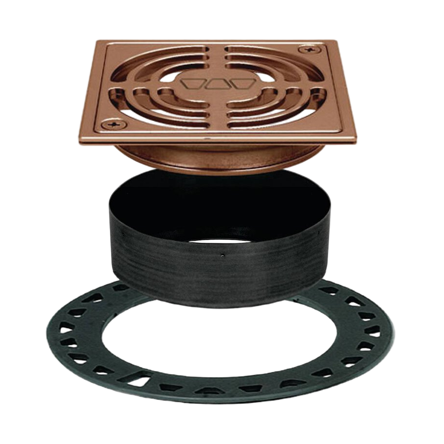 Schluter KERDI-DRAIN Point Drain w/ Integrated Bonding Flange