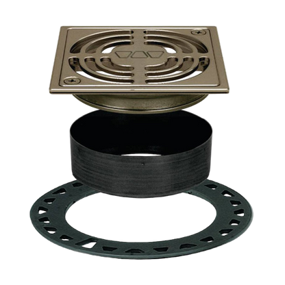 Schluter KERDI-DRAIN Point Drain w/ Integrated Bonding Flange