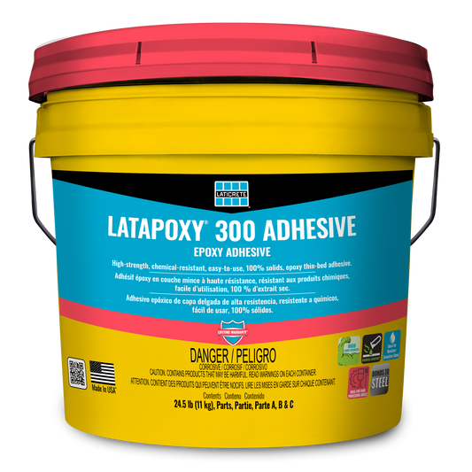 Laticrete - Latapoxy 300 - Epoxy Adhesive (24.5lbs)