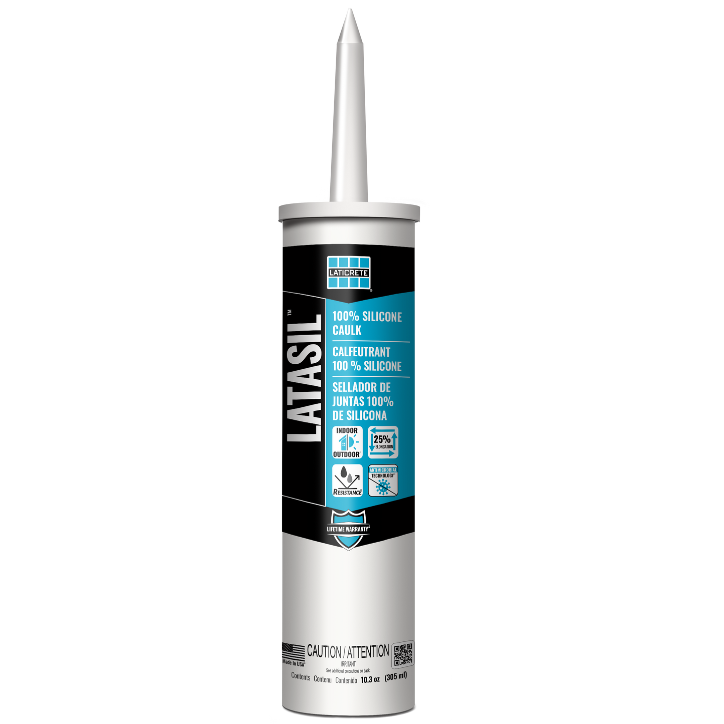 Latasil Silicone Sealant (10.3oz) - Laticrete Silicone