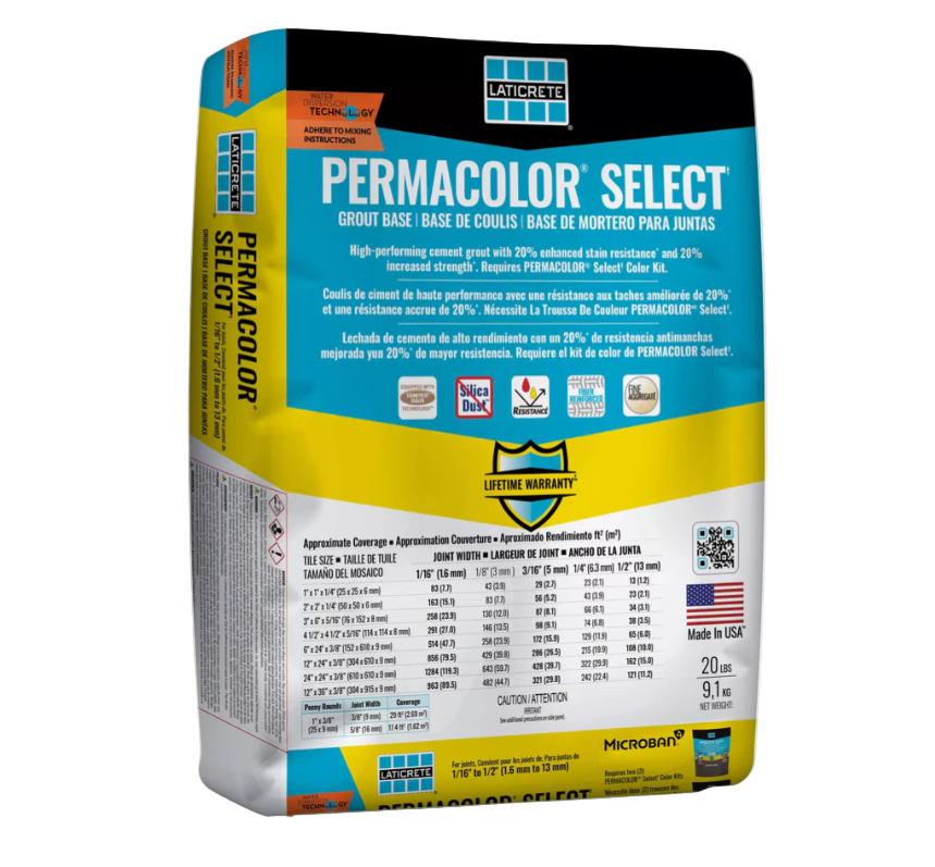 Laticrete Permacolor Select Grout Base (20lbs)