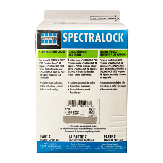 Laticrete - SpectraLock Premium Grout Part C in River Rock #38 Color