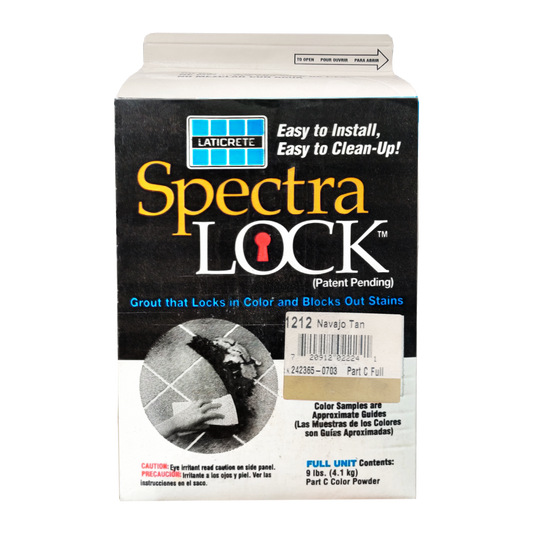 Laticrete - SpectraLock Premium Grout Part C in Navajo Tan #12 Color