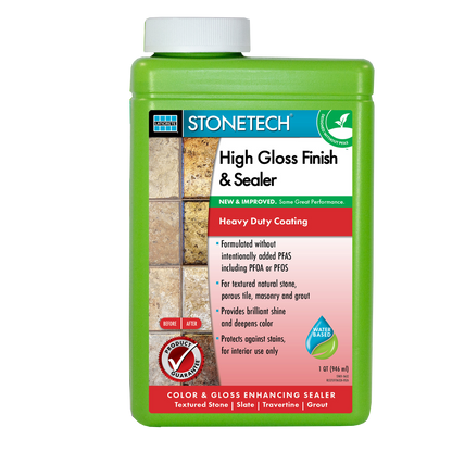 Stonetech High-Gloss Finish & Sealer by Laticrete