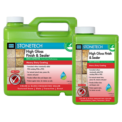 Stonetech High-Gloss Finish & Sealer by Laticrete