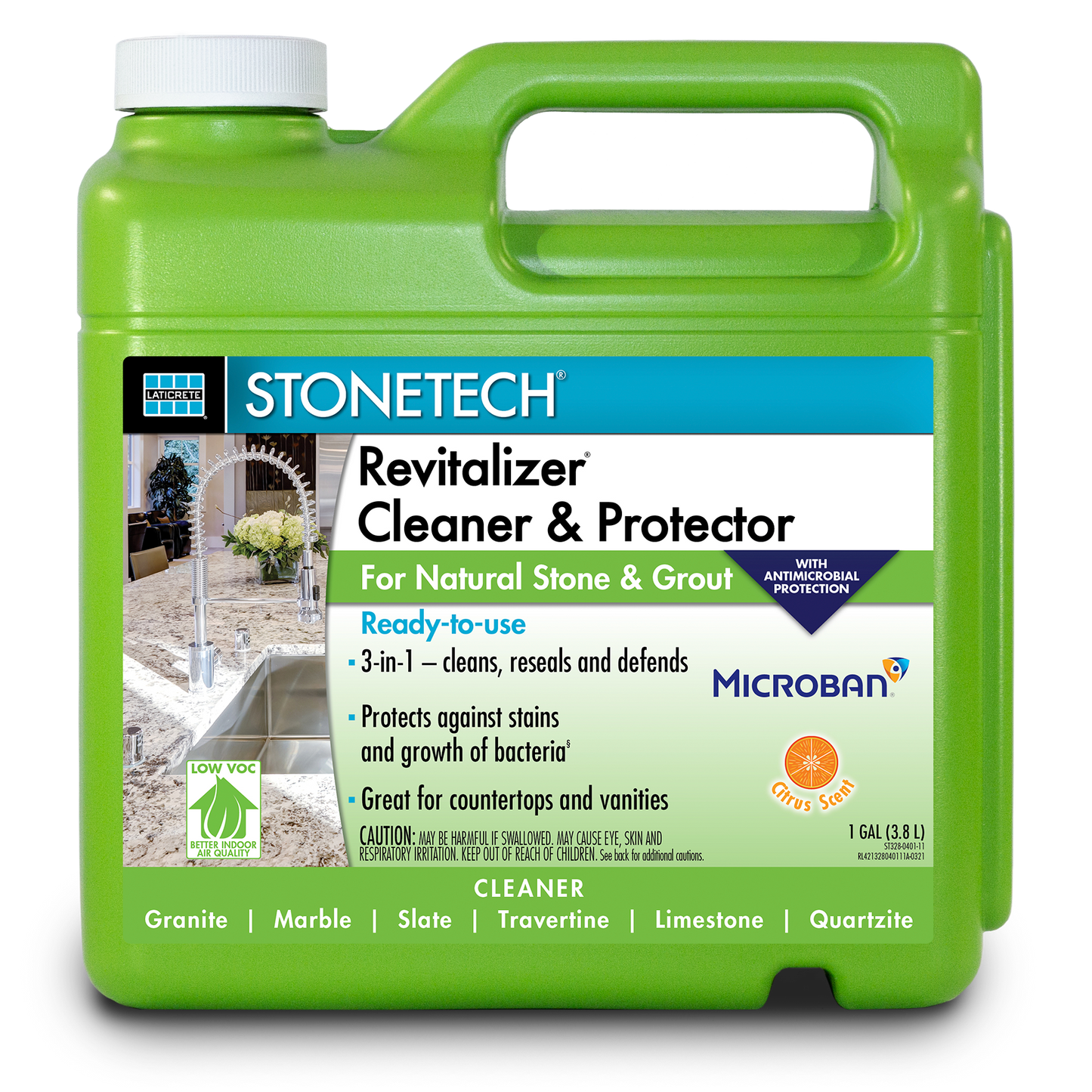 Stonetech Revitalizer Cleaner & Protector - Citrus Scent (All Sizes) by Laticrete