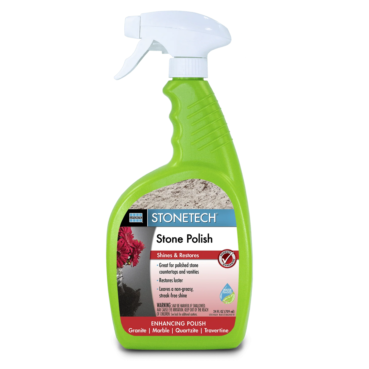 Stonetech - Stone Polish Spray 24oz - Enhancing Polish by Laticrete