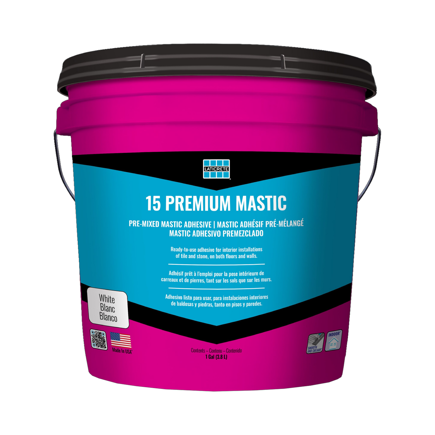 Laticrete - 15 Premium Mastic Tile Adhesive for Floors & Walls