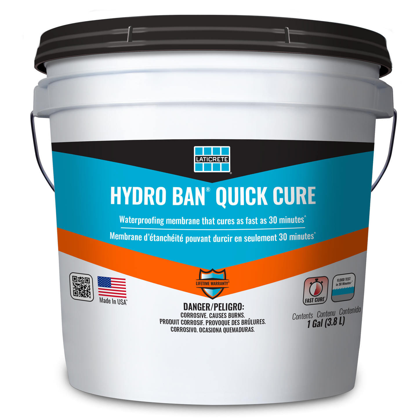 Laticrete - Hydro Ban Quick Cure - Waterproofing Membrane (1 Gallon)