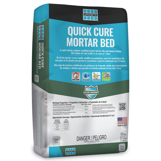 Laticrete - Quick Cure Mortar Bed (60lbs) - Thick Bed