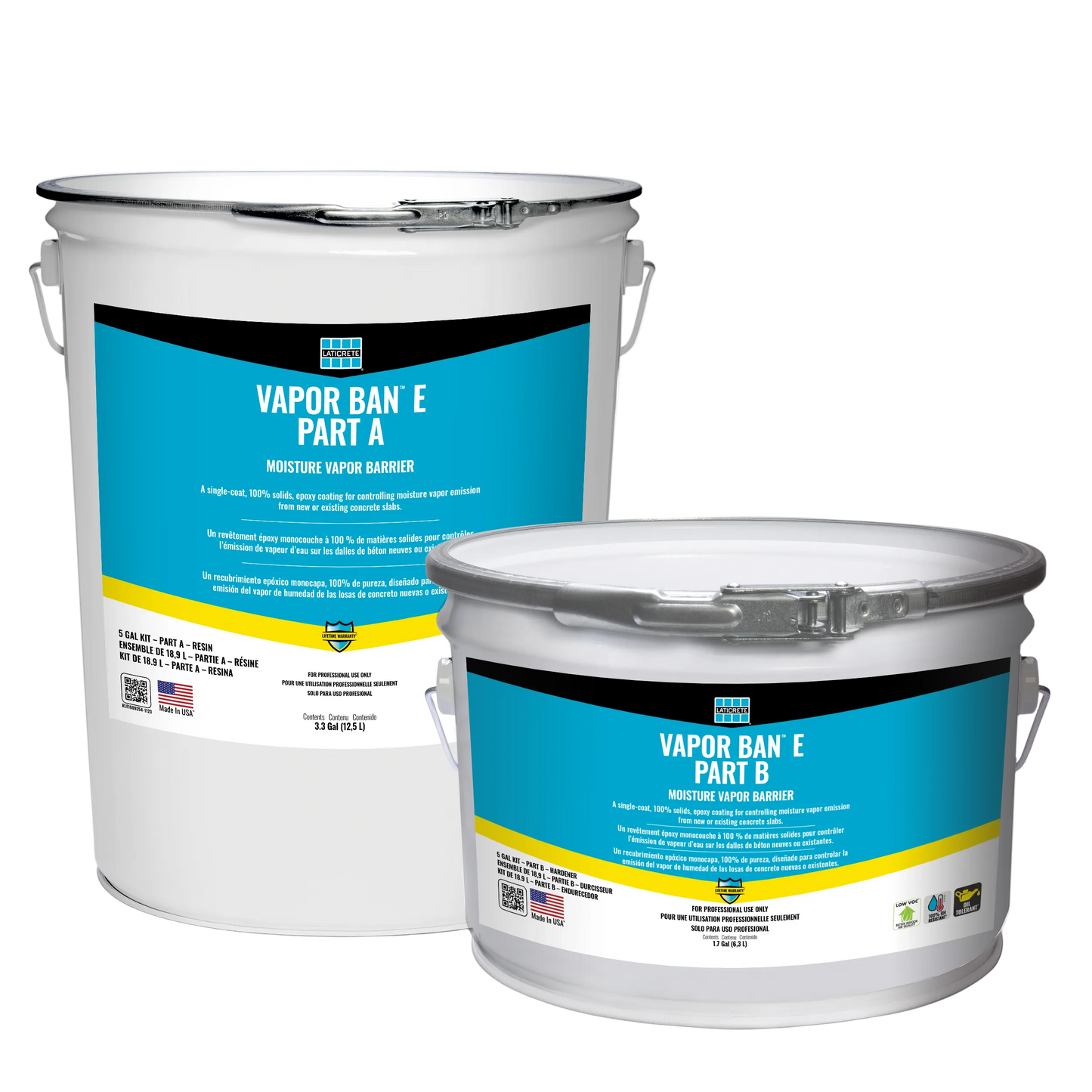 Laticrete - Vapor Ban E - Full Unit Kit (5Gal)