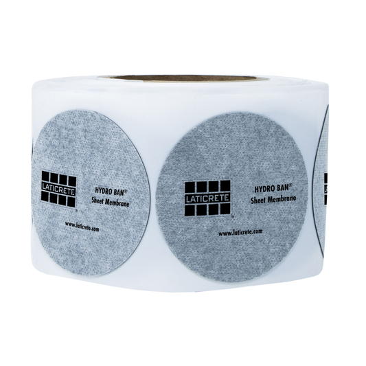 Laticrete Hydro Ban Waterproof Nail Circles - Peel & Stick