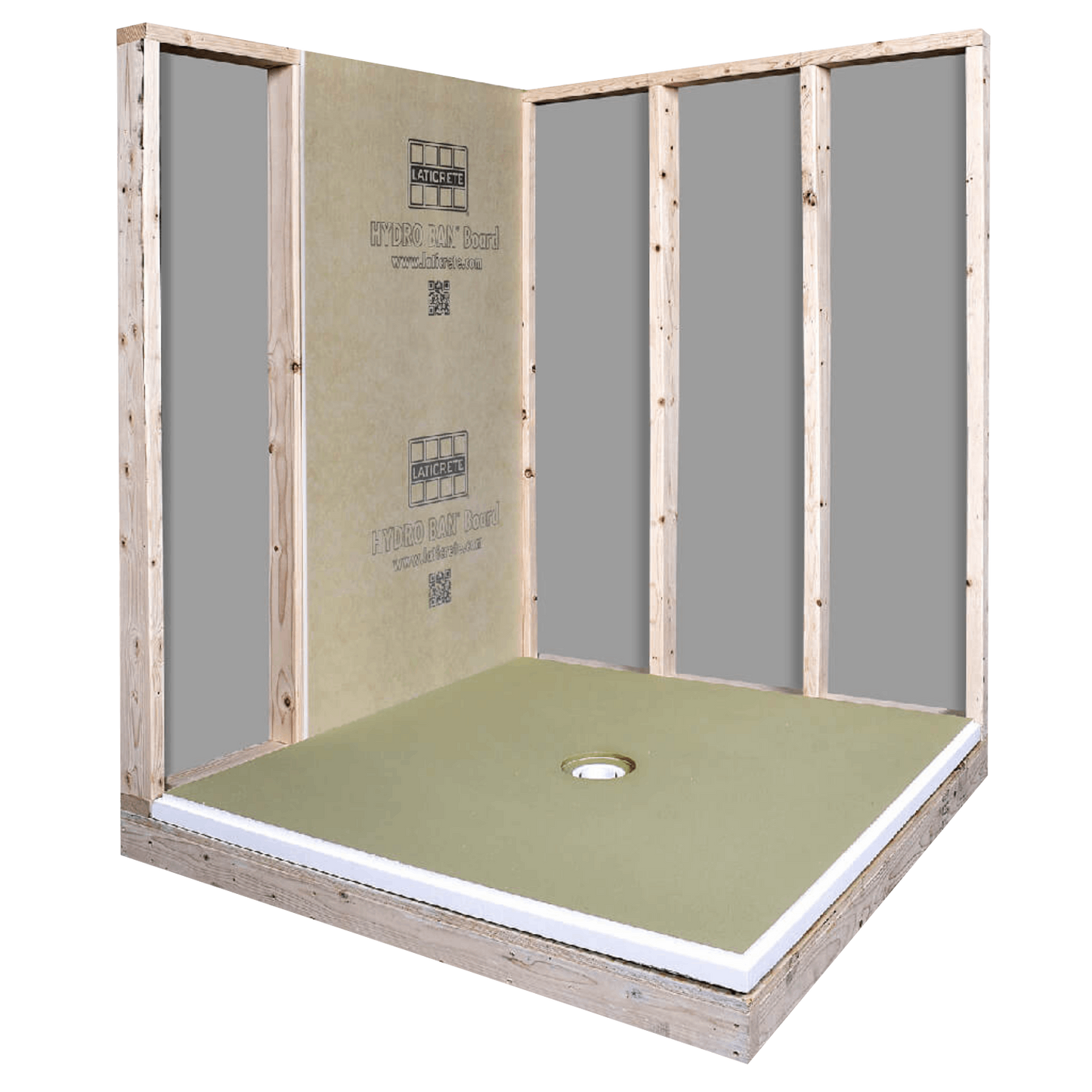 Laticrete - Hydro Ban Board 4'x8' (1/2" Thick) - Full Bundle (5 Boards)